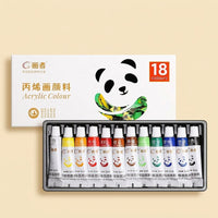 Acrylic Paint Set 12/18/24 Colors 5ml/0.17oz